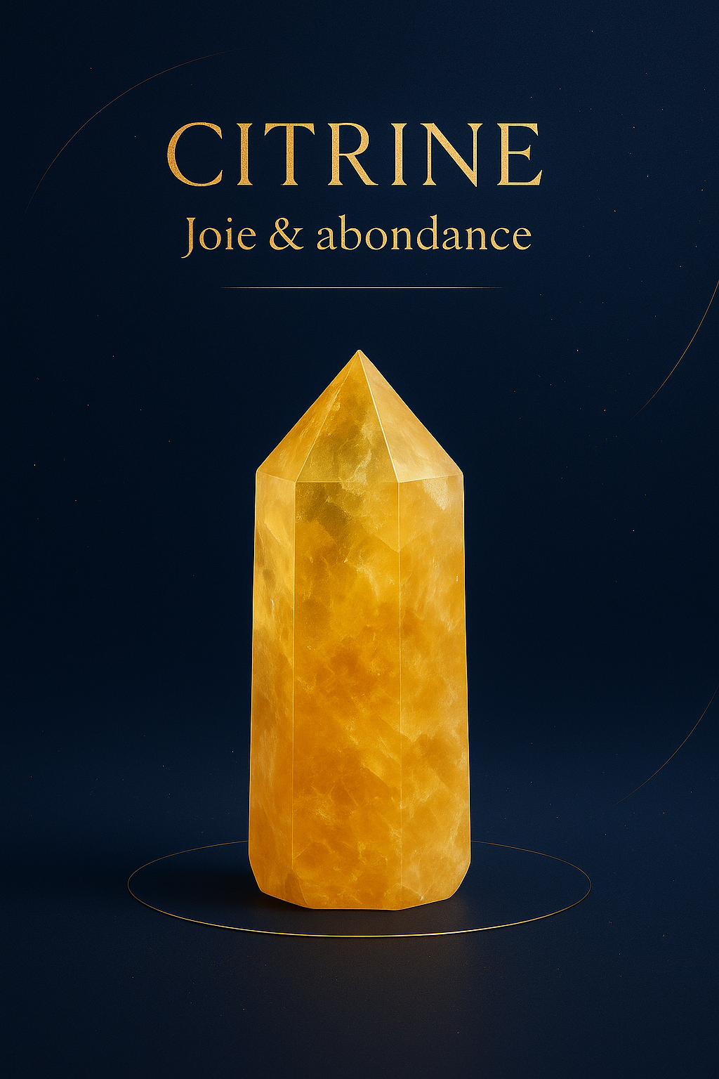 Citrine — origines — vertus traditionnelles