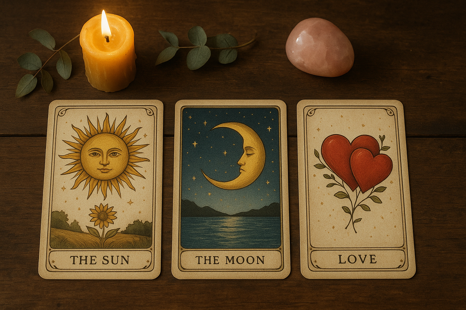 Rituel d’ouverture - bougie & oracle