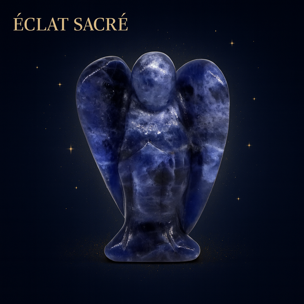 Ange Gardien Cristal Éclat Sacré - Pierre Naturelle & Protection Spirituelle