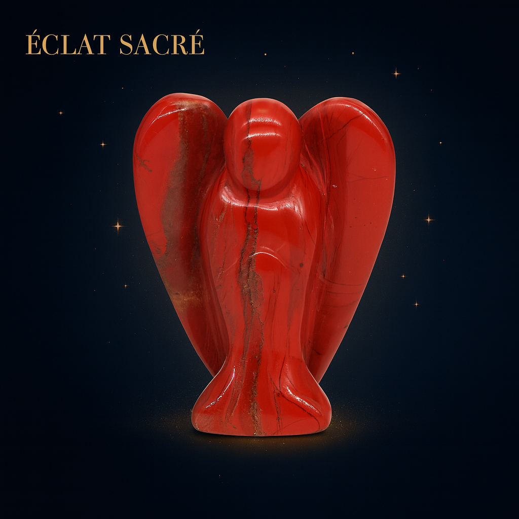 Ange Gardien Cristal Éclat Sacré - Pierre Naturelle & Protection Spirituelle