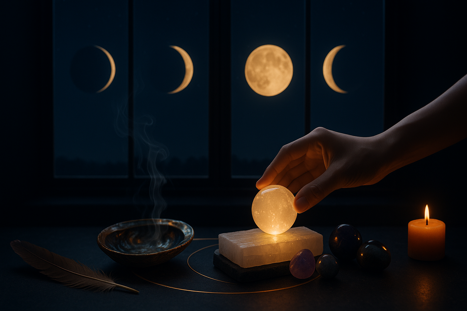 Rituel de lune - visuel