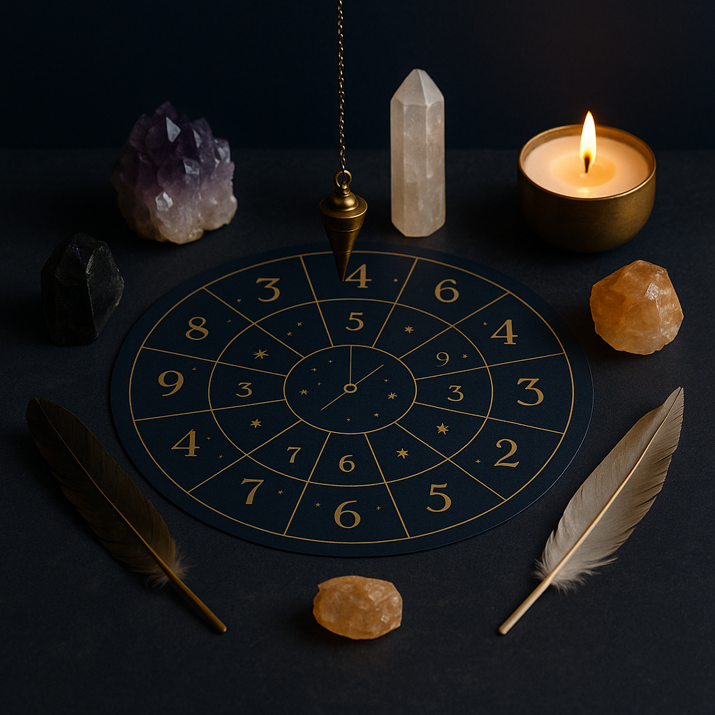 Schéma - étapes de calcul numérologique