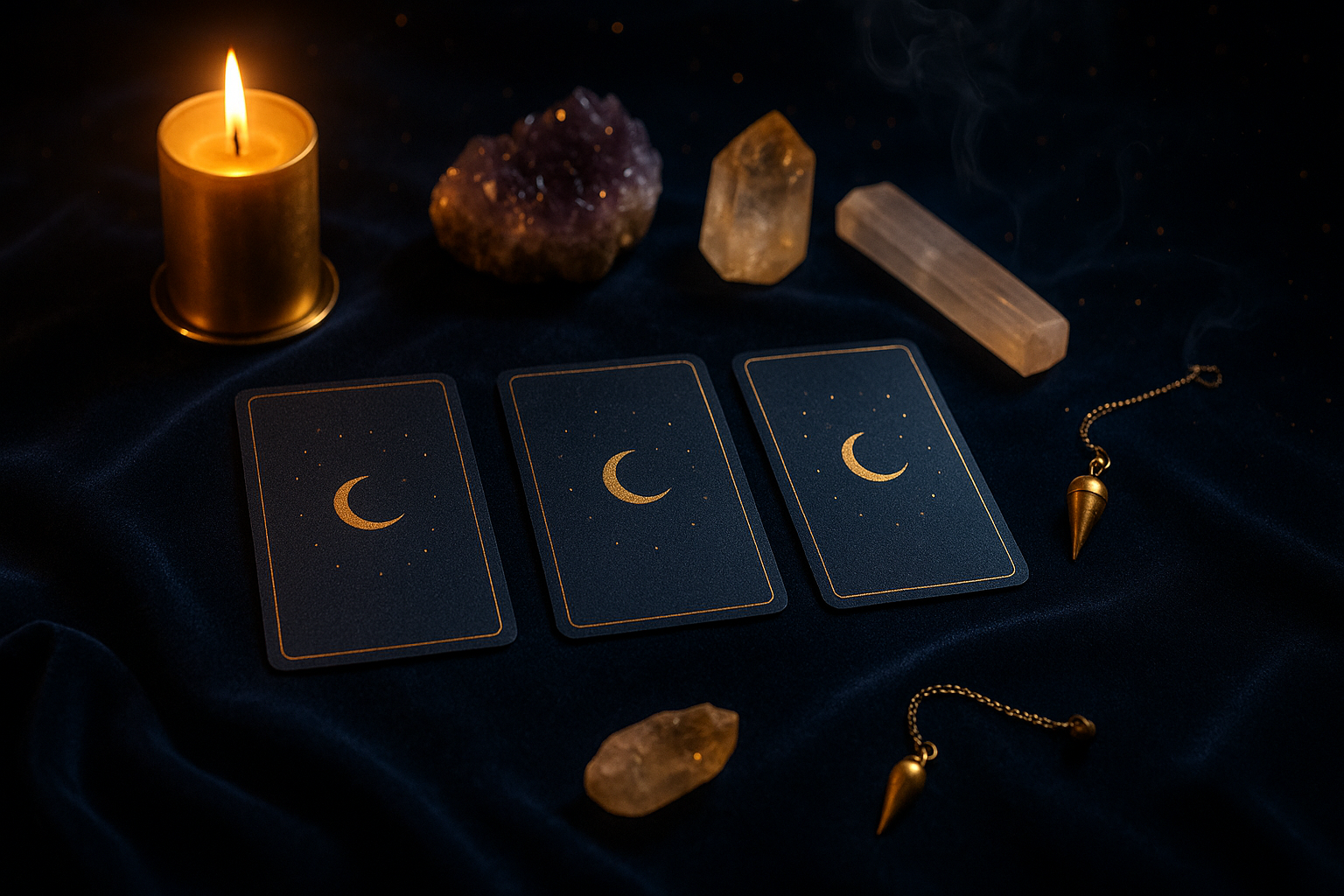 Tirage 3 cartes - passé/présent/élan