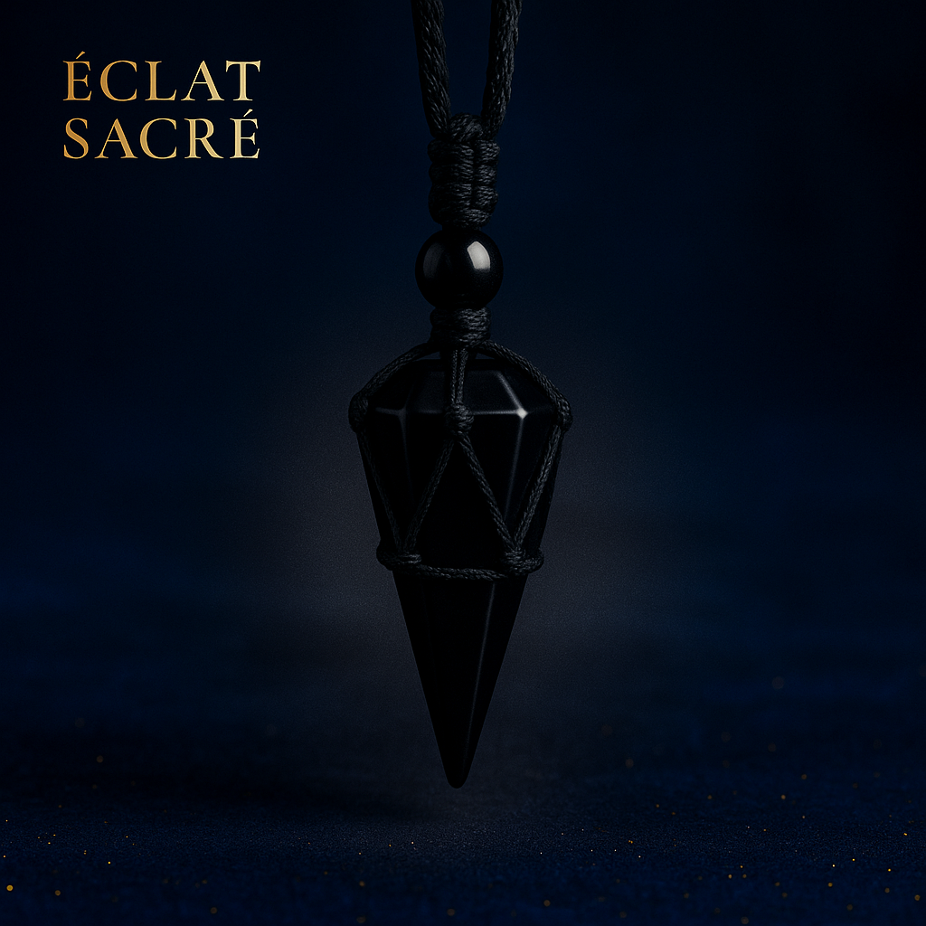 Collier Pendule en Pierre Naturelle - Protection, Clarté & Puissance