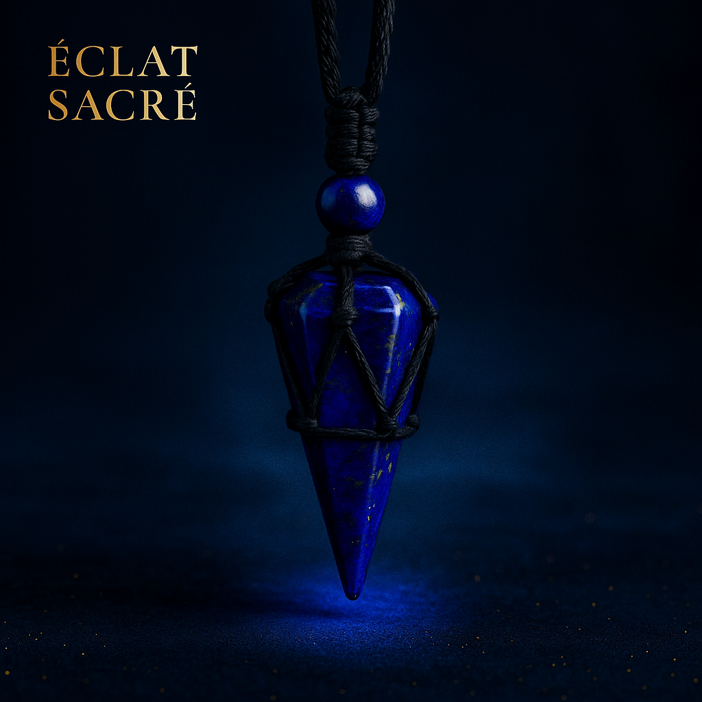 Collier Pendule en Pierre Naturelle - Protection, Clarté & Puissance