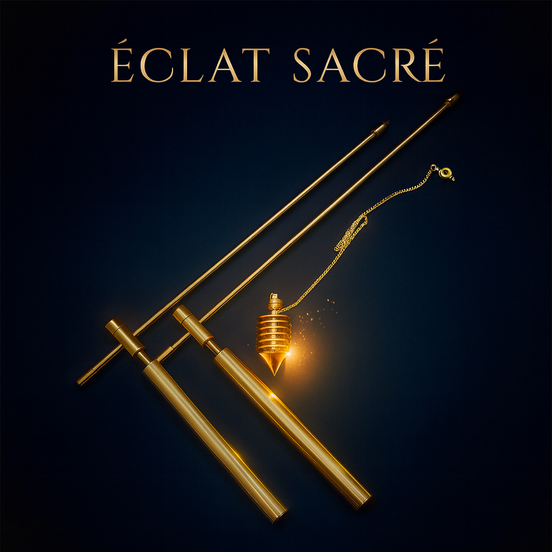 Baguettes de Radiesthésie en Cuivre - Guidance, Énergie & Divination