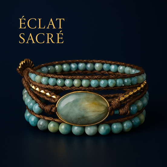 Bracelet Bohème en Pierres Naturelles - Harmonie des Énergies