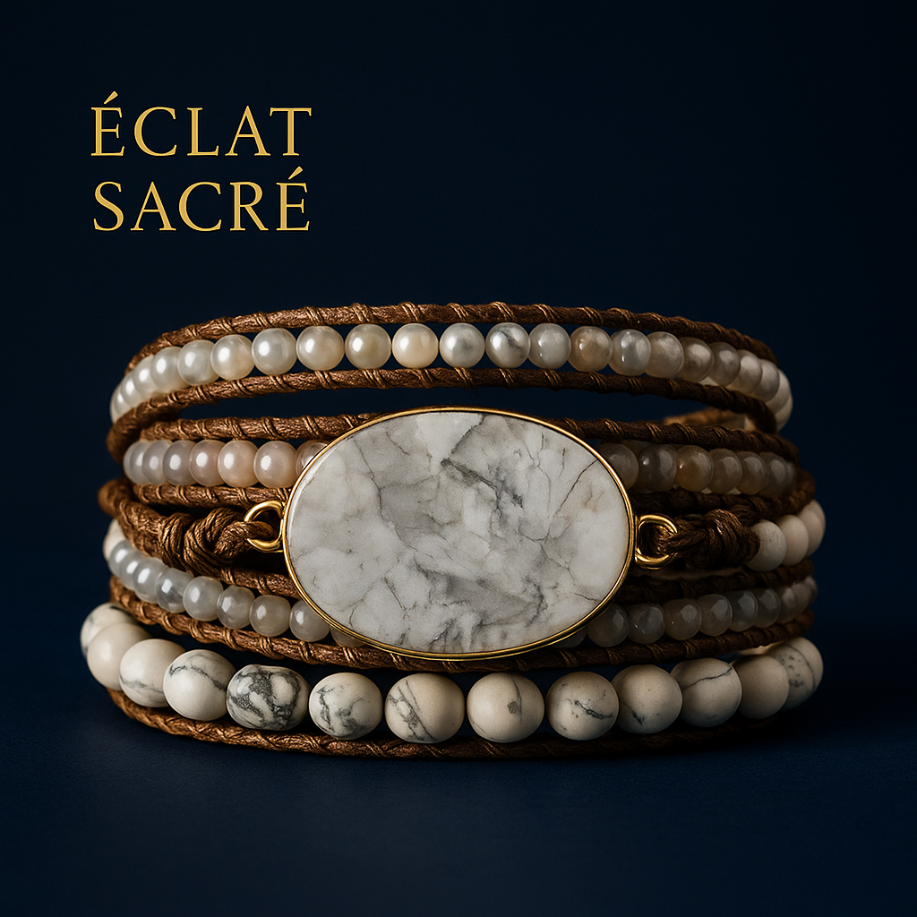 Bracelet Bohème en Pierres Naturelles - Harmonie des Énergies