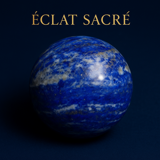 Sphère de Lapis-Lazuli Naturel - Clairvoyance & Vérité Intérieure