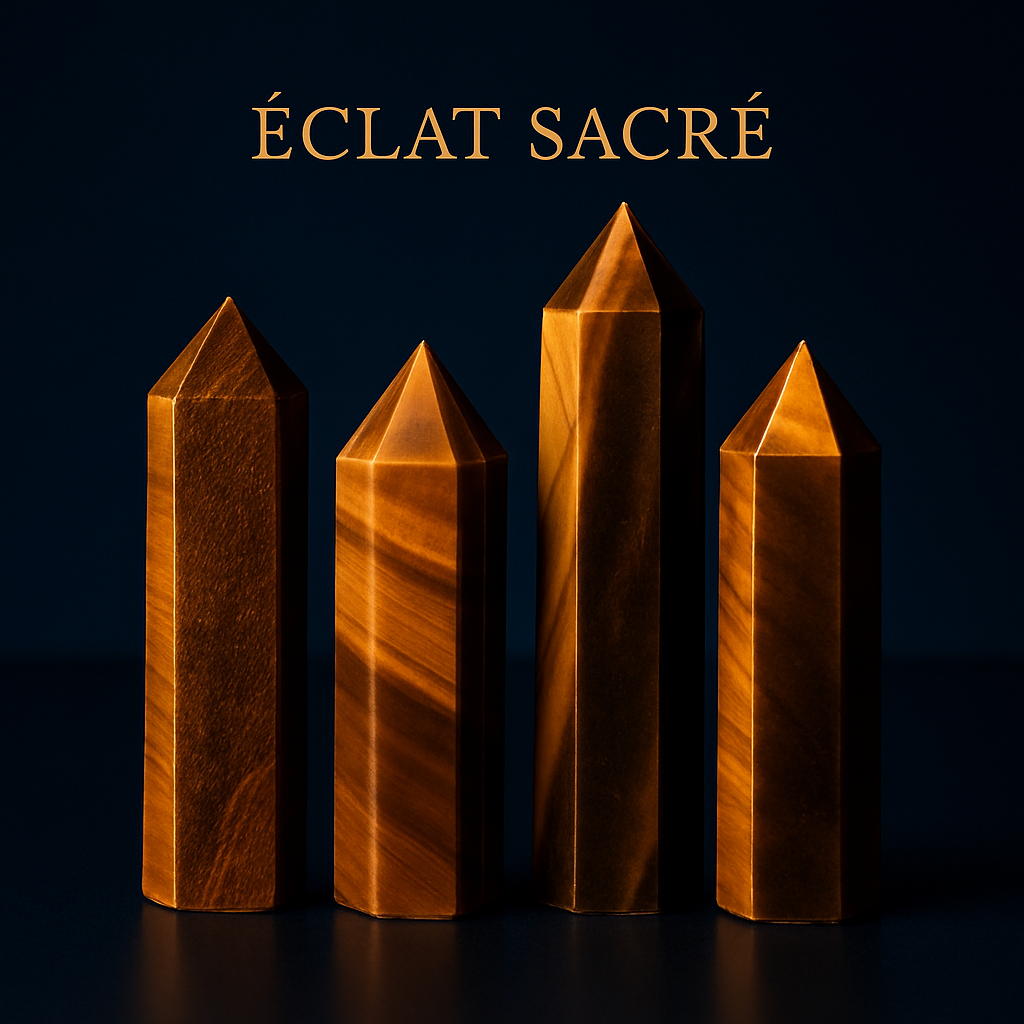 Pointe de Cristal Naturelle - Quartz Énergétique Purification & Équilibre