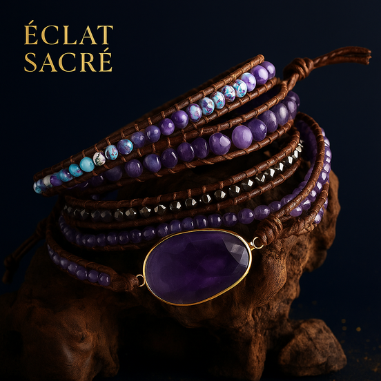 Bracelet Bohème en Pierres Naturelles – Harmonie & Élégance