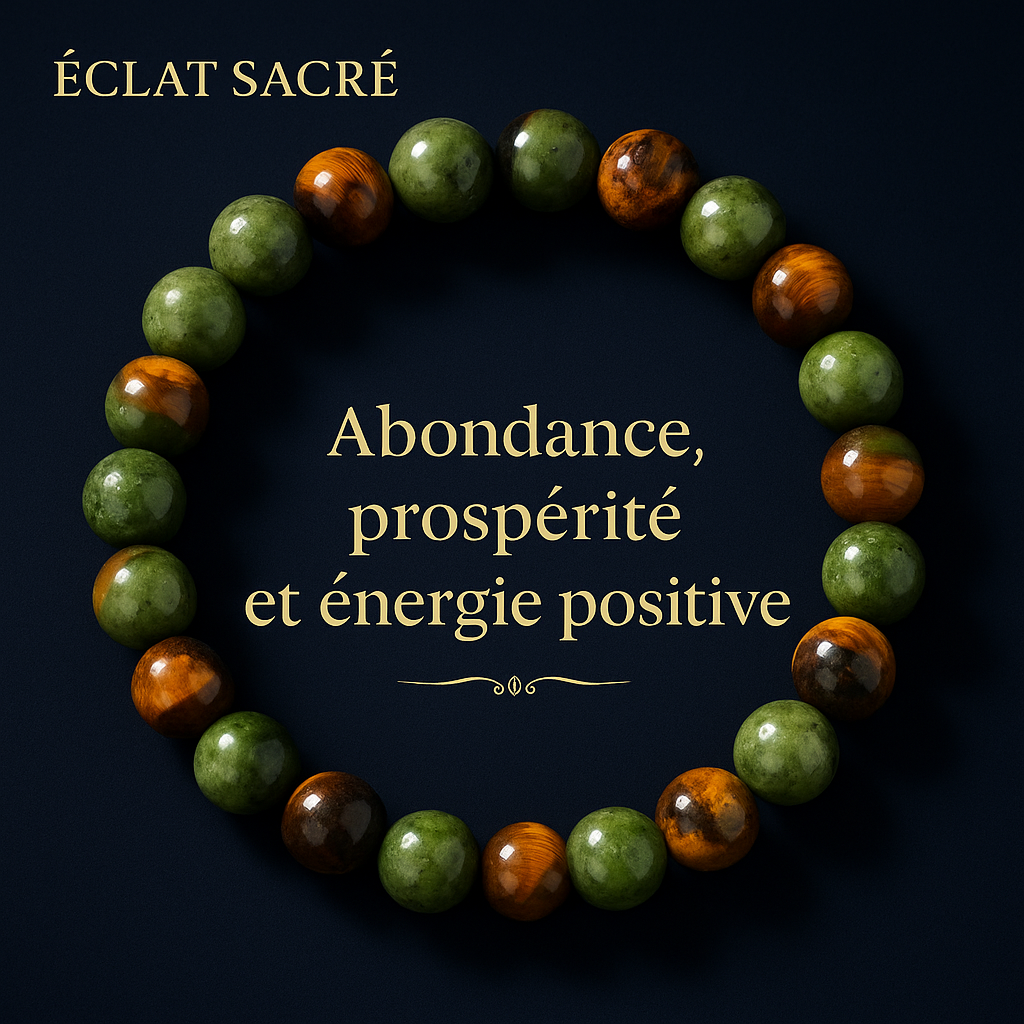 Collection - Bracelets Énergétiques Éclat Sacré Pierres naturelles • Harmonie intérieure • Élégance spirituelle