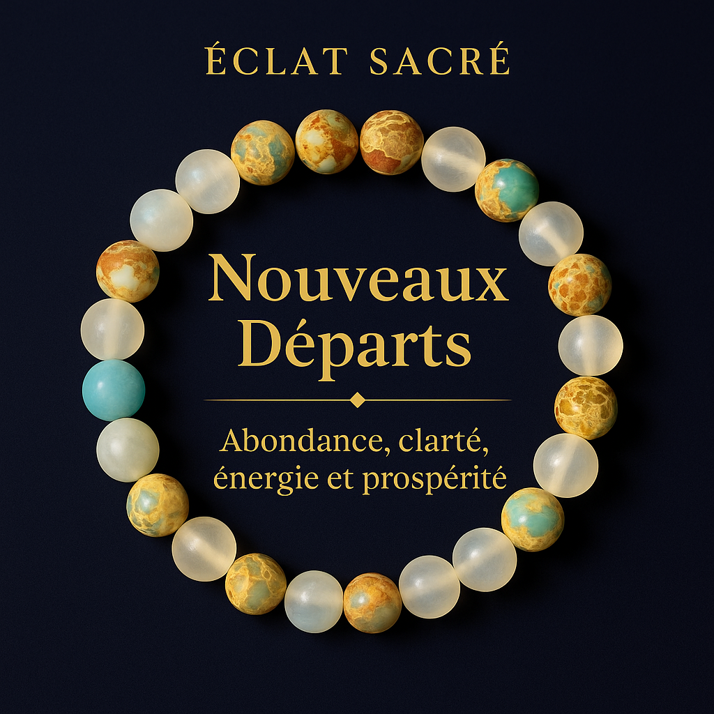 Collection - Bracelets Énergétiques Éclat Sacré Pierres naturelles • Harmonie intérieure • Élégance spirituelle