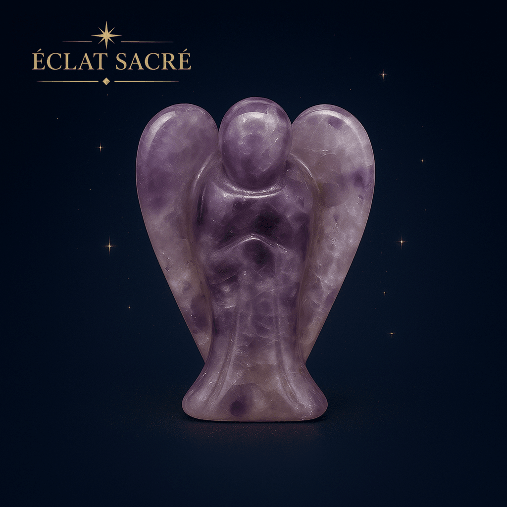 Ange Gardien Cristal Éclat Sacré - Pierre Naturelle & Protection Spirituelle - Éclat Sacré — vue 6