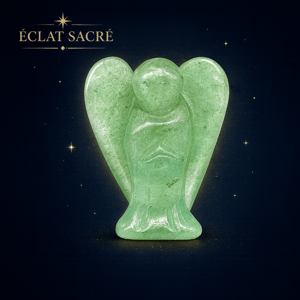 Ange Gardien Cristal Éclat Sacré - Pierre Naturelle & Protection Spirituelle - Éclat Sacré — vue 4