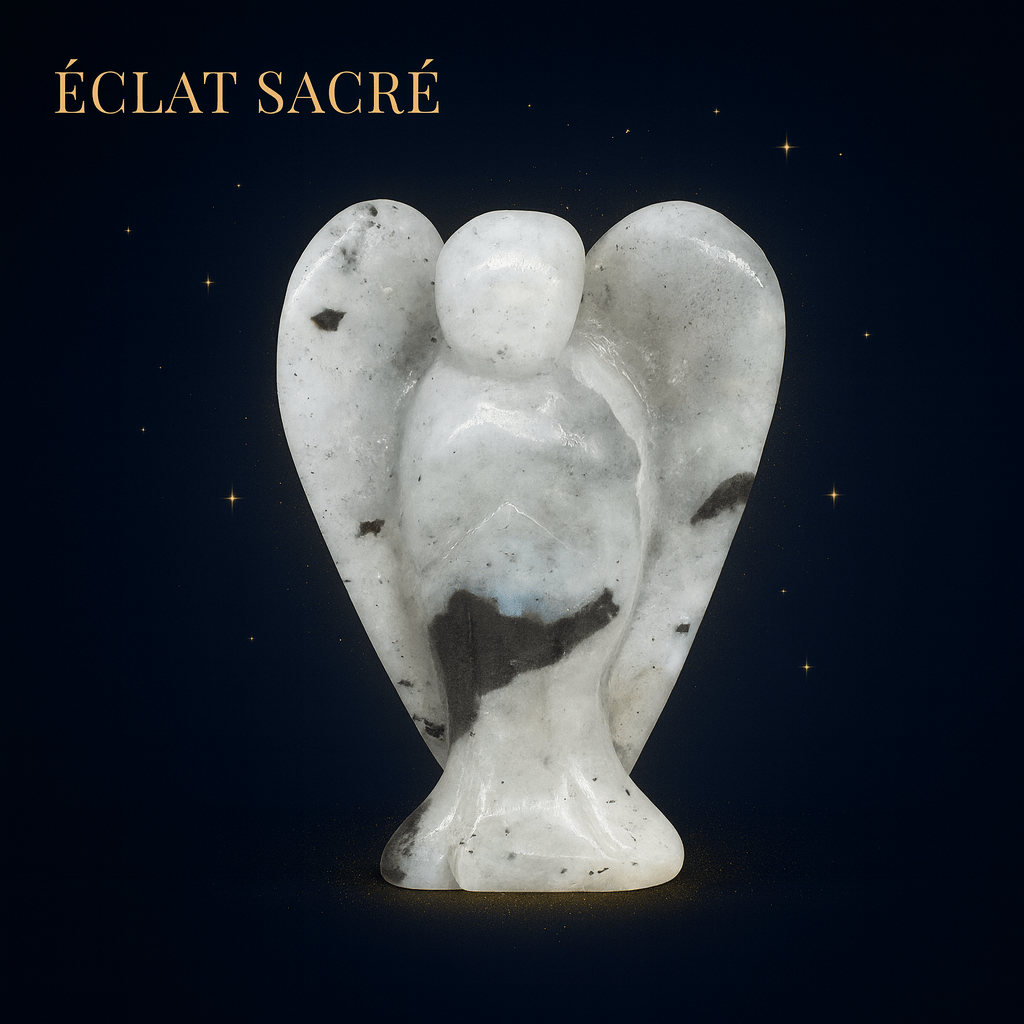 Ange Gardien Cristal Éclat Sacré - Pierre Naturelle & Protection Spirituelle - Éclat Sacré — vue 3