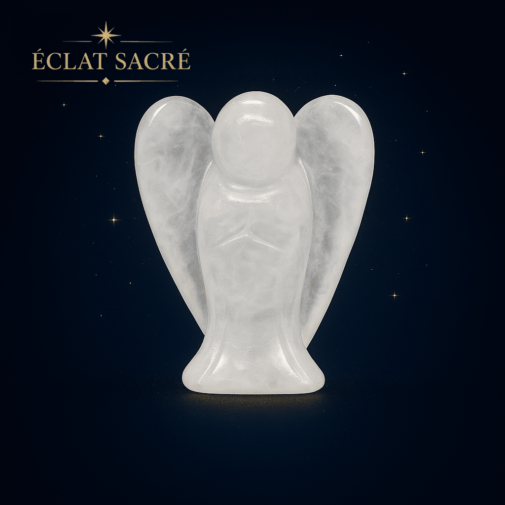 Ange Gardien Cristal Éclat Sacré - Pierre Naturelle & Protection Spirituelle - Éclat Sacré — vue 10