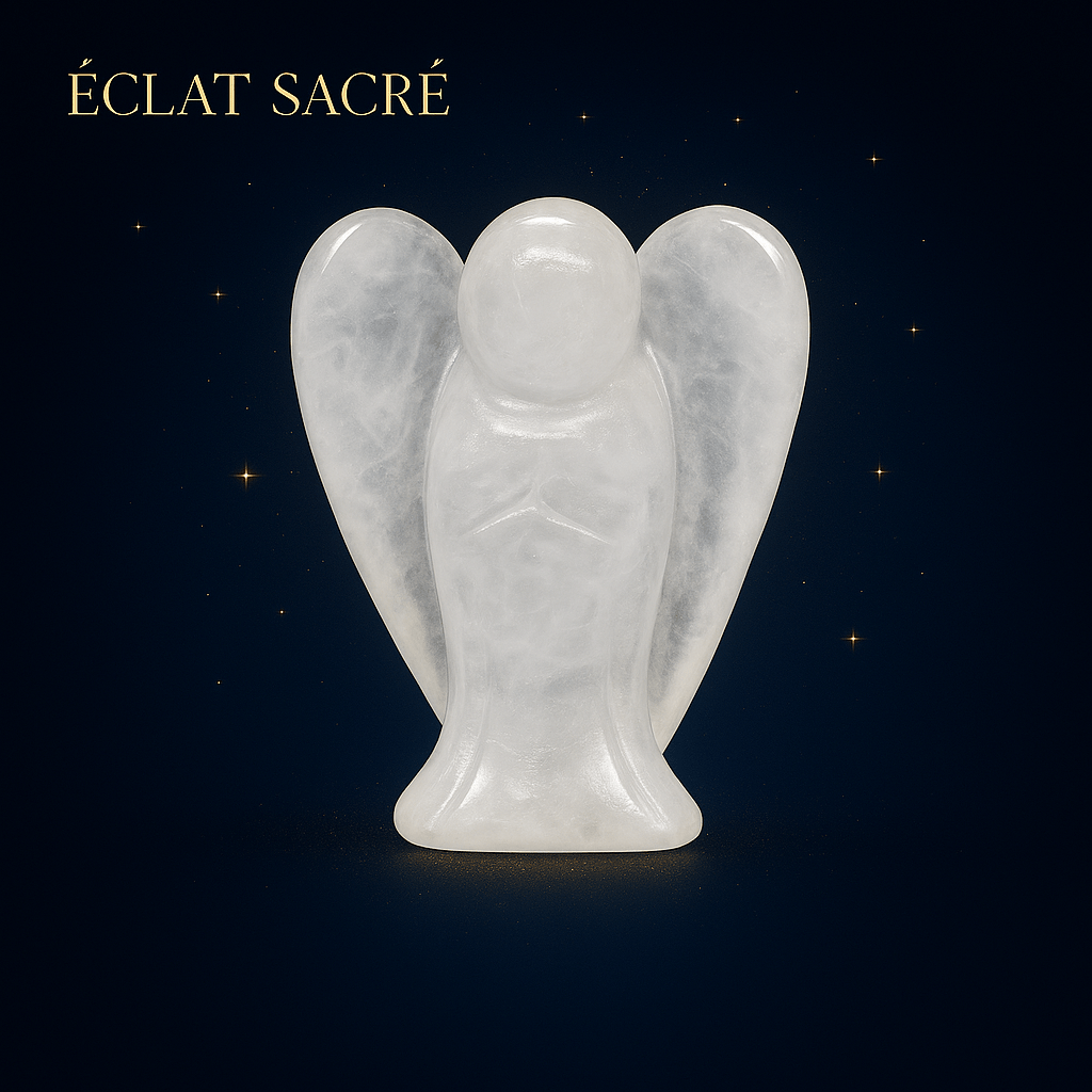 Ange Gardien Cristal Éclat Sacré - Pierre Naturelle & Protection Spirituelle - Éclat Sacré — vue 10