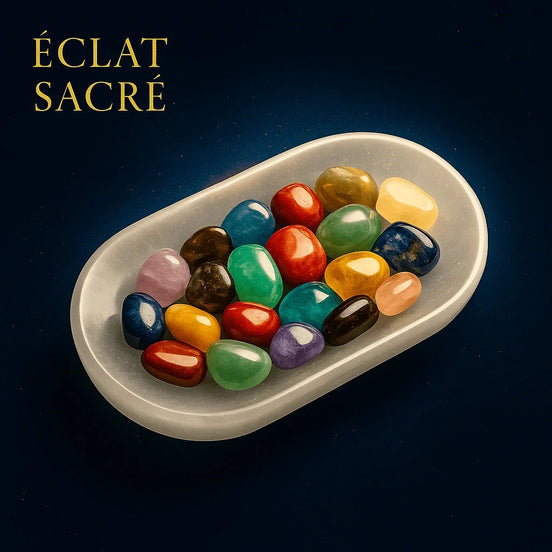 Bol en Sélénite Naturelle - Purification, Rechargement & Harmonie - Éclat Sacré