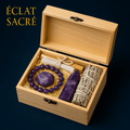 Coffret Rituel “Cristaux Sacrés” - Amour, Harmonie & Intuition - Éclat Sacré