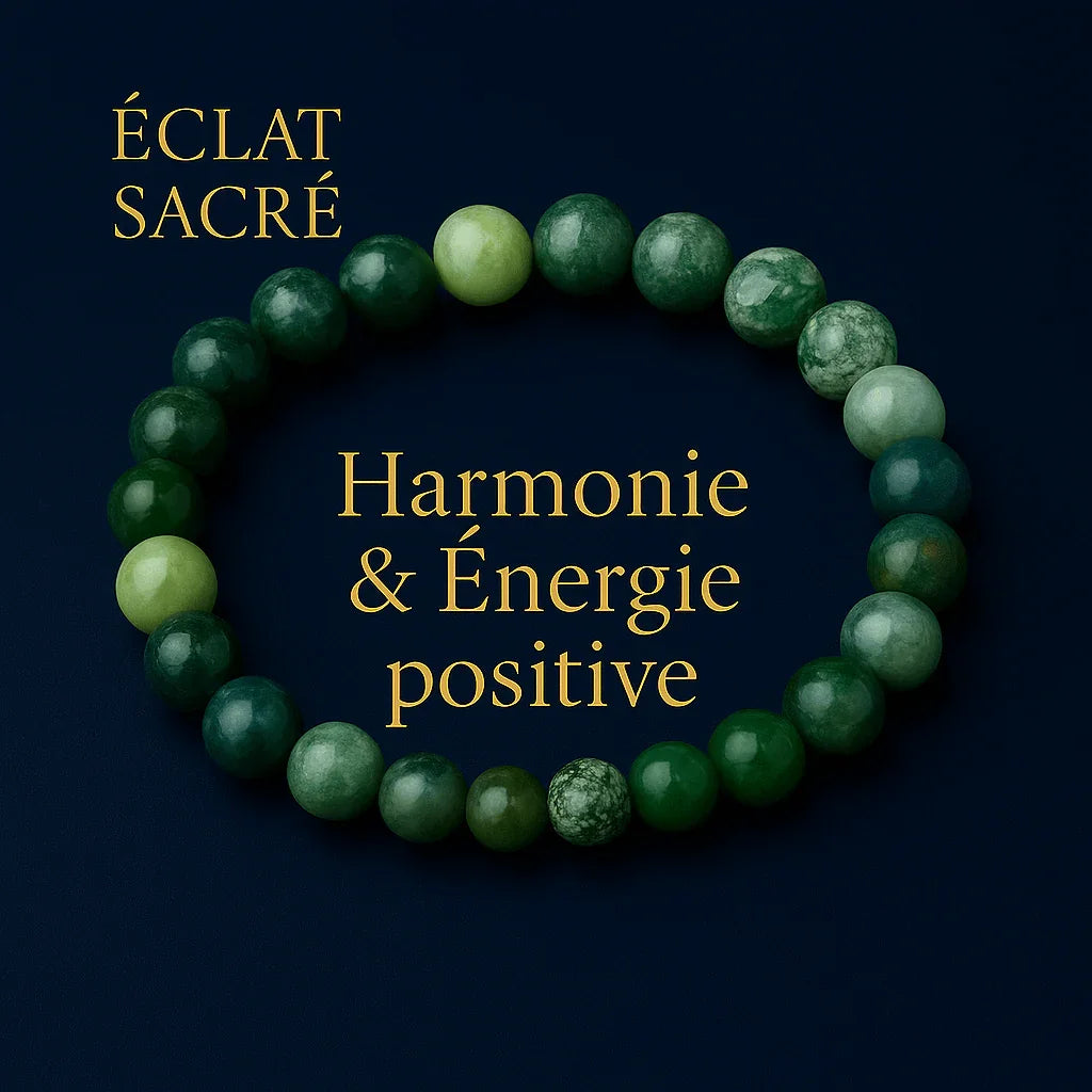 Collection - Bracelets Énergétiques Éclat Sacré Pierres naturelles • Harmonie intérieure • Élégance spirituelle - Éclat Sacré