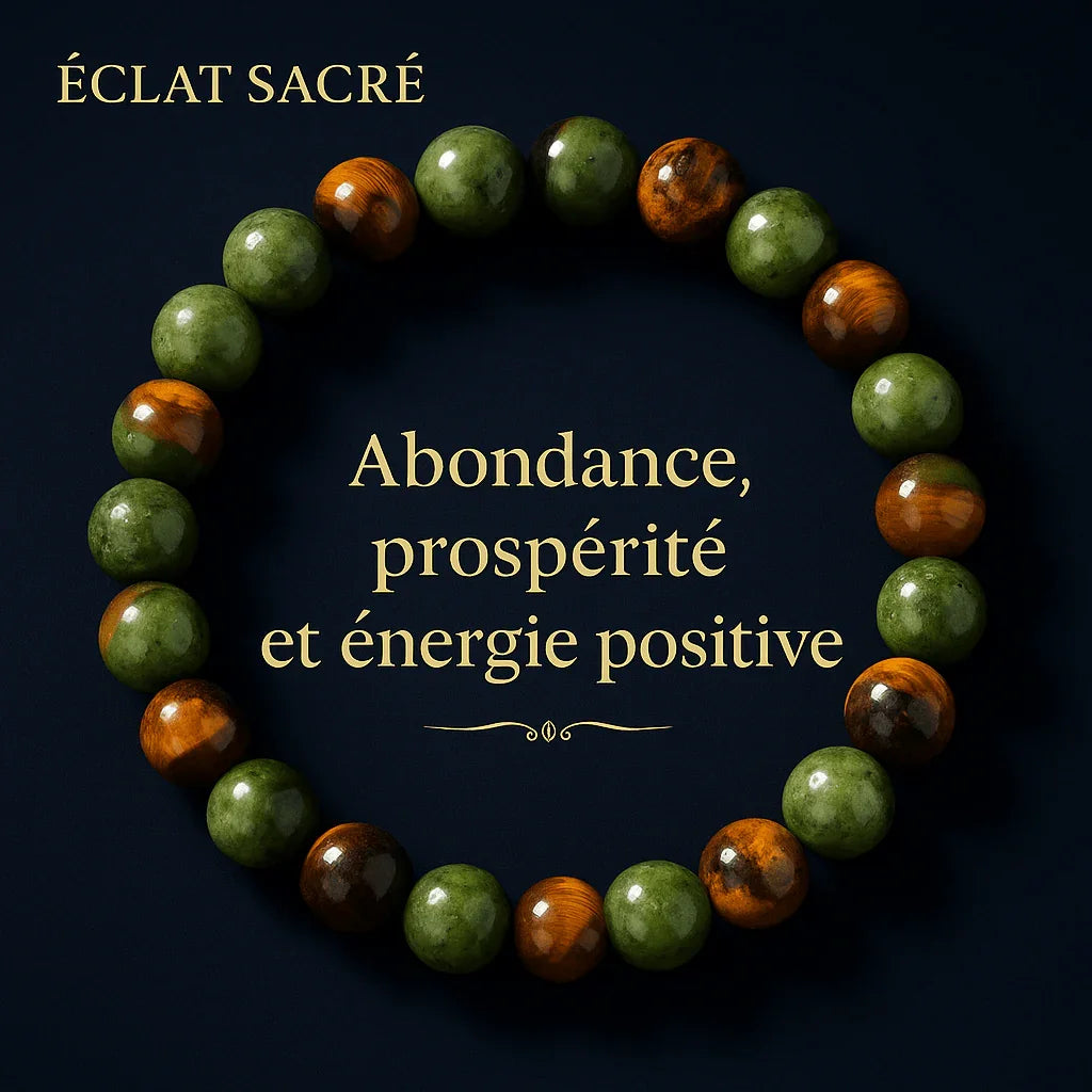 Collection - Bracelets Énergétiques Éclat Sacré Pierres naturelles • Harmonie intérieure • Élégance spirituelle - Éclat Sacré