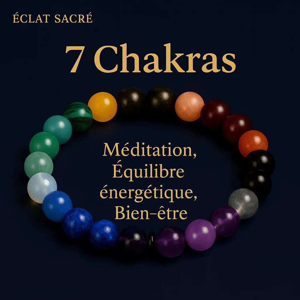 Collection - Bracelets Énergétiques Éclat Sacré Pierres naturelles • Harmonie intérieure • Élégance spirituelle - Éclat Sacré
