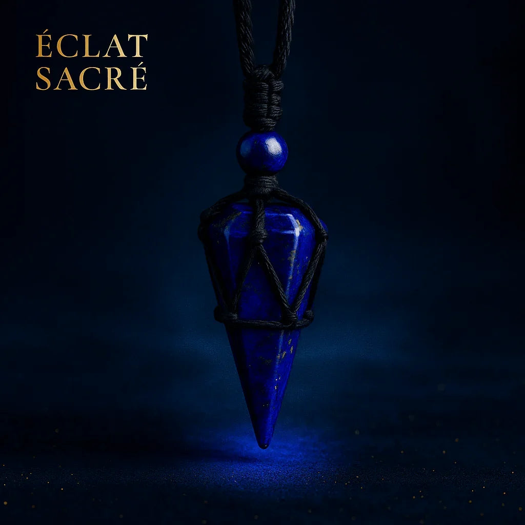 Collier Pendule en Pierre Naturelle - Protection, Clarté & Puissance