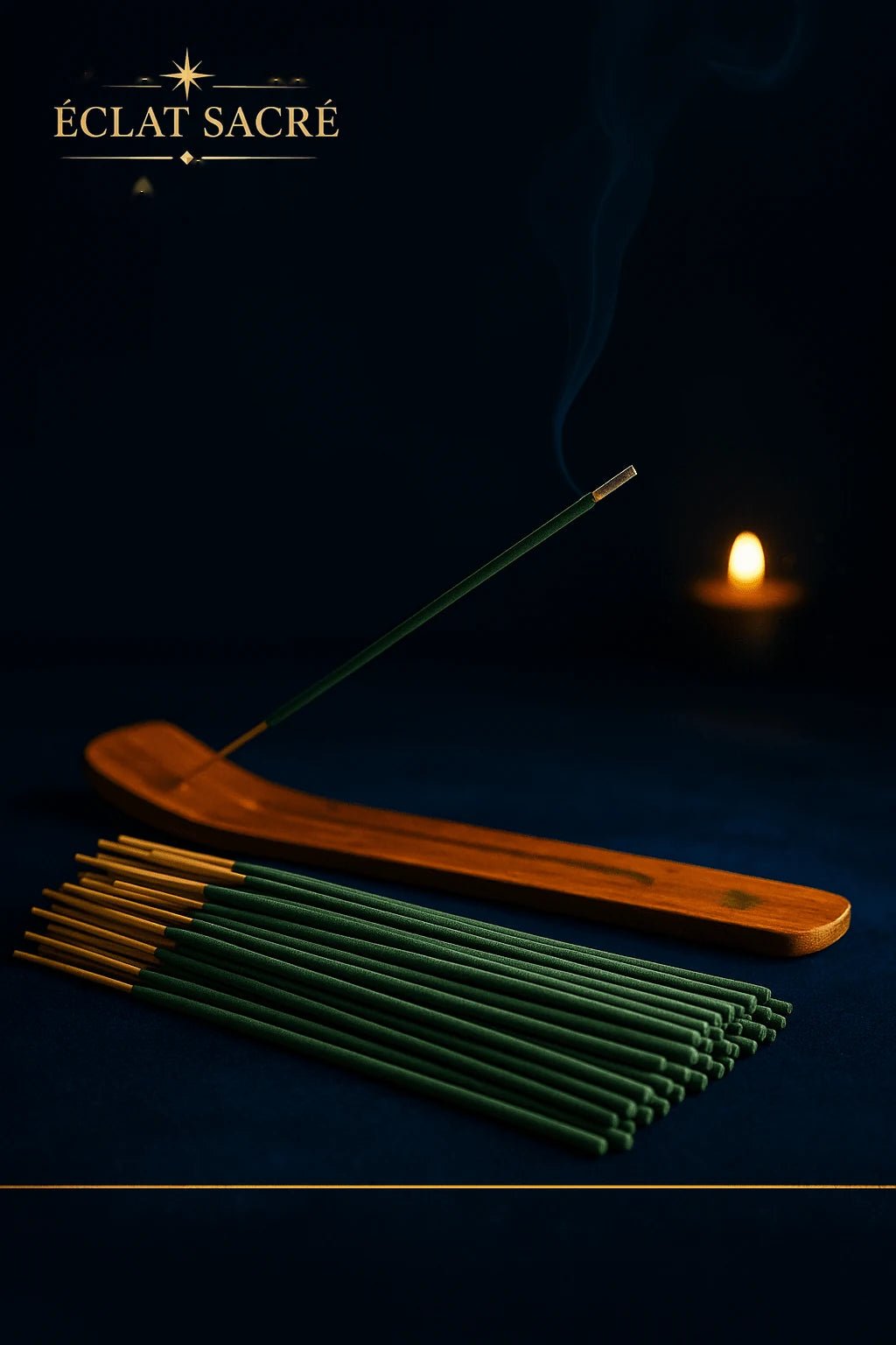 Fagot d'encens de sauge blanche naturelle pour la purification – Éclat Sacré