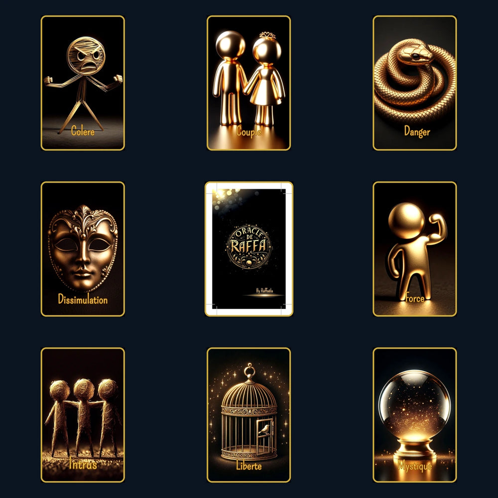 Carte d’oracle intuitif - création Raffa