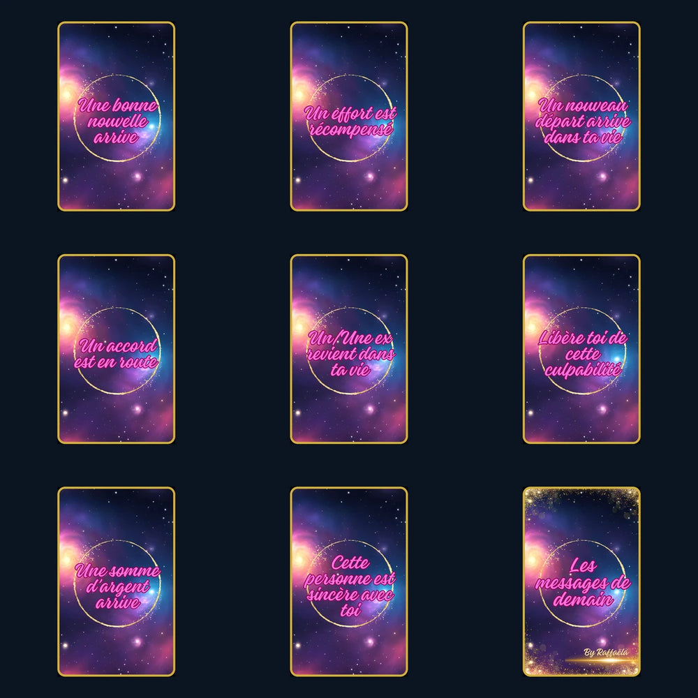 Carte d’oracle intuitif - création Raffa