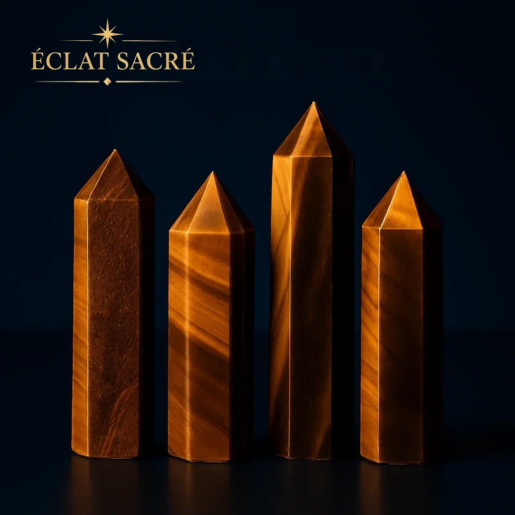 Pointe de Cristal Naturelle - Quartz Énergétique Purification & Équilibre - Éclat Sacré — vue 7