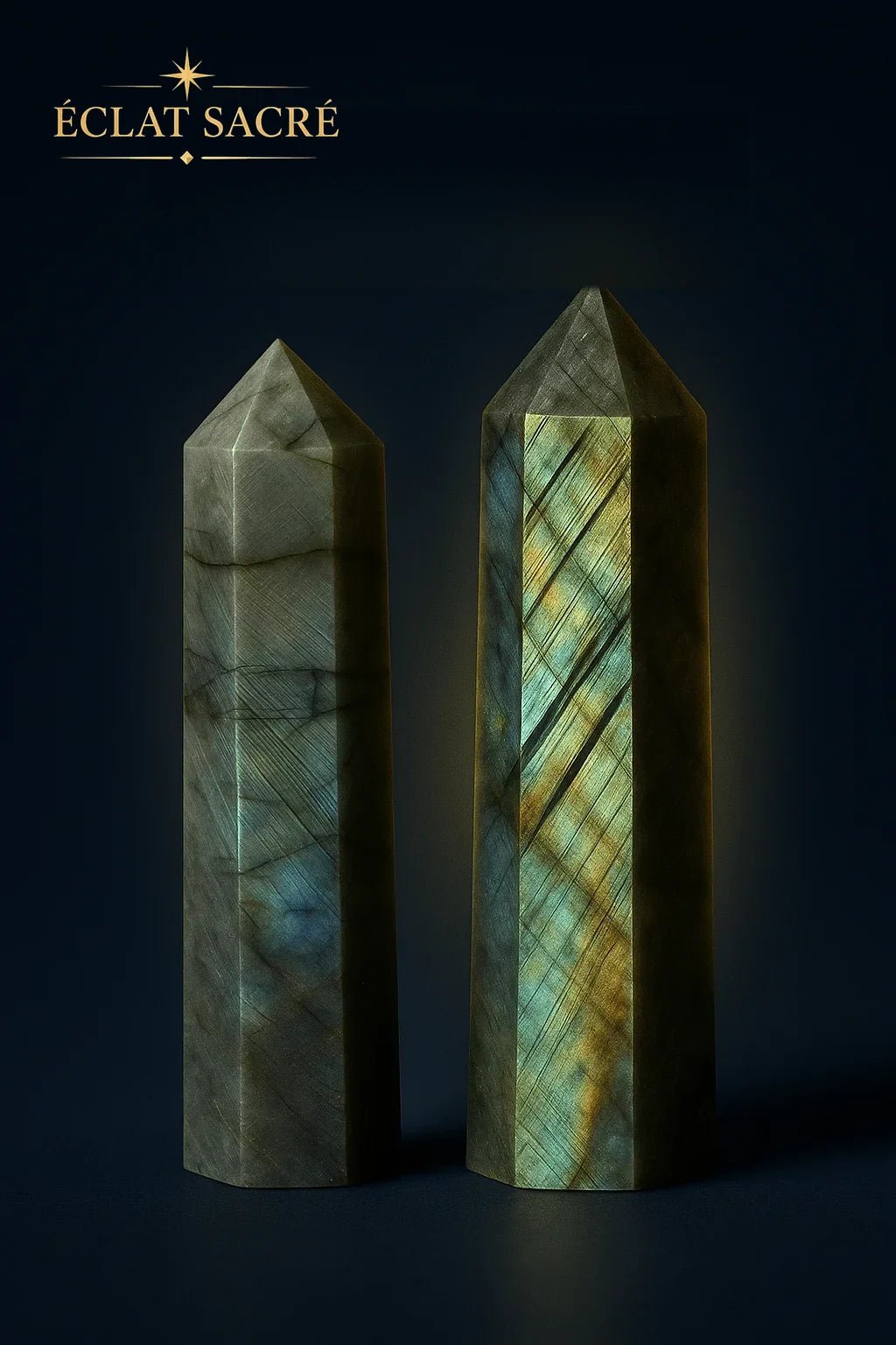 Pointe de Cristal Naturelle - Quartz Énergétique Purification & Équilibre - Éclat Sacré — vue 6