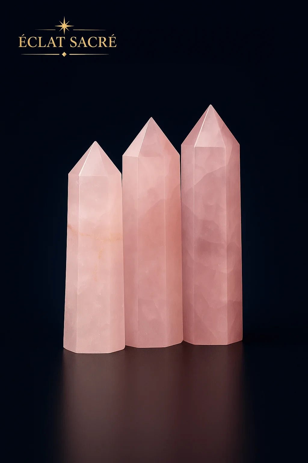 Pointe de Cristal Naturelle - Quartz Énergétique Purification & Équilibre - Éclat Sacré — vue 2